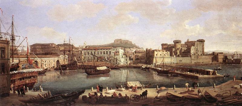 WITTEL, Caspar Andriaans van View of Naples oil painting image